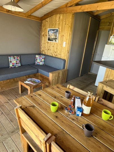 Lodge on stilts 32m² 2 bedrooms