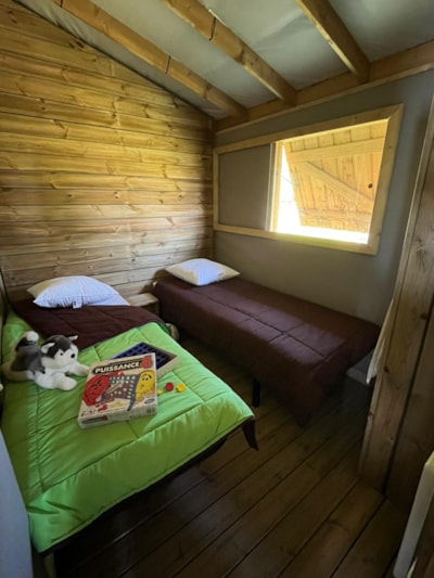 Lodge on stilts 32m² 2 bedrooms