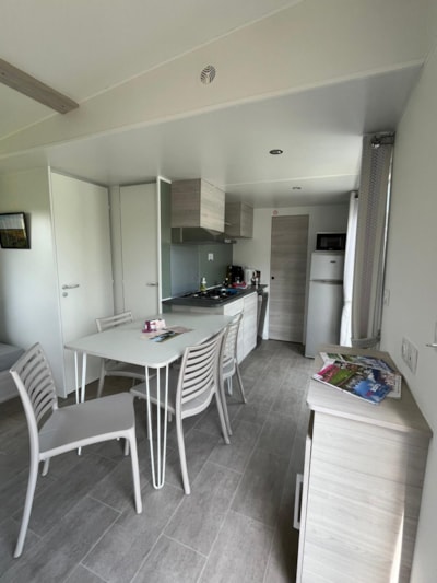 Comfort mobile home with 2 bedrooms