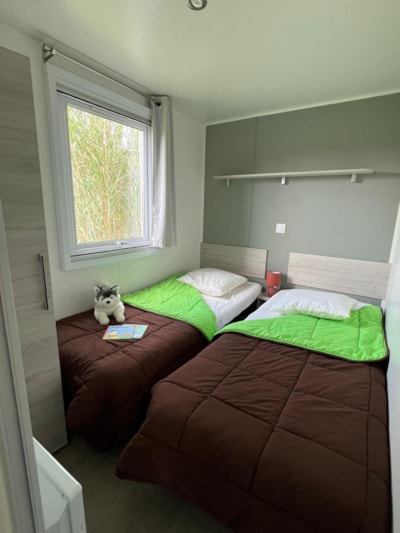 Comfort mobile home with 2 bedrooms