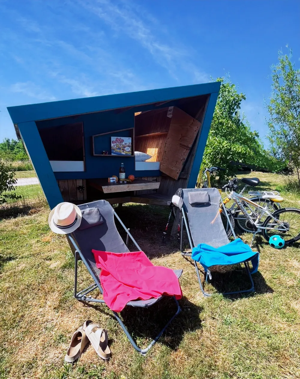 Huuraccommodatie(s) - Hutstap - Lodges de Blois-Chambord