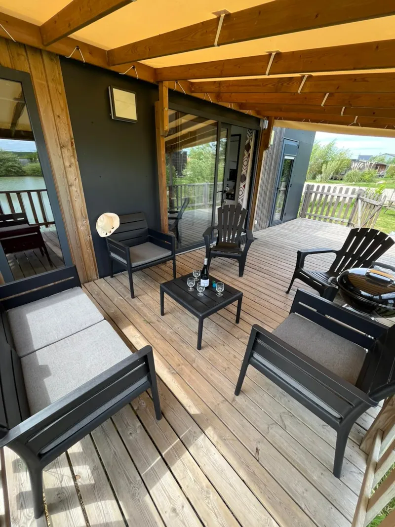 Cottage Bord D'étang Premium 3 Chambres 2 Salles De Bains