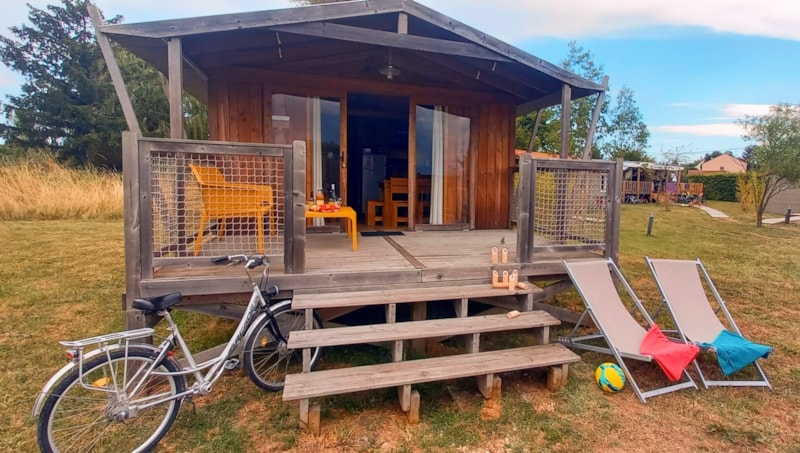 Lodge on stilts 32m² 2 bedrooms