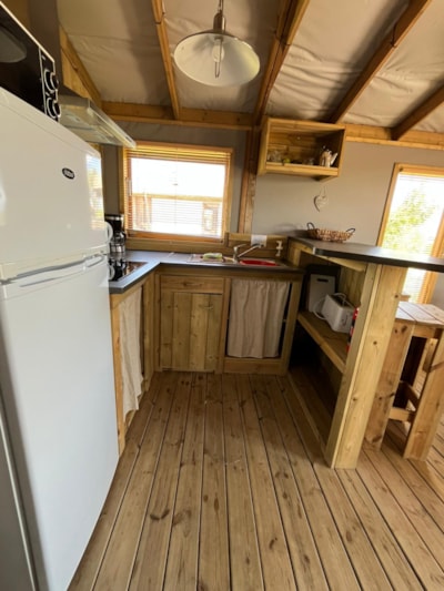 Lodge on stilts 32m² 2 bedrooms