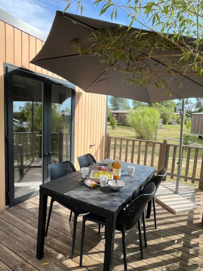 Comfort mobile home with 2 bedrooms