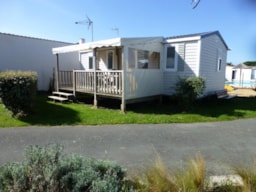 Location - Mobilhome 32-35M² - 3 Chambres - Terrasse Couverte - Camping Fautais