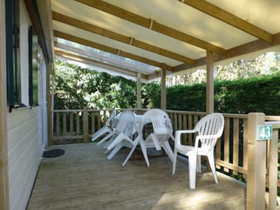 CRL chalet, 36m² - 3 bedrooms - covered terrace — 4