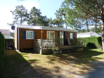 Mobile home 32-35m² - 3 bedrooms - covered wooden terrace — 8