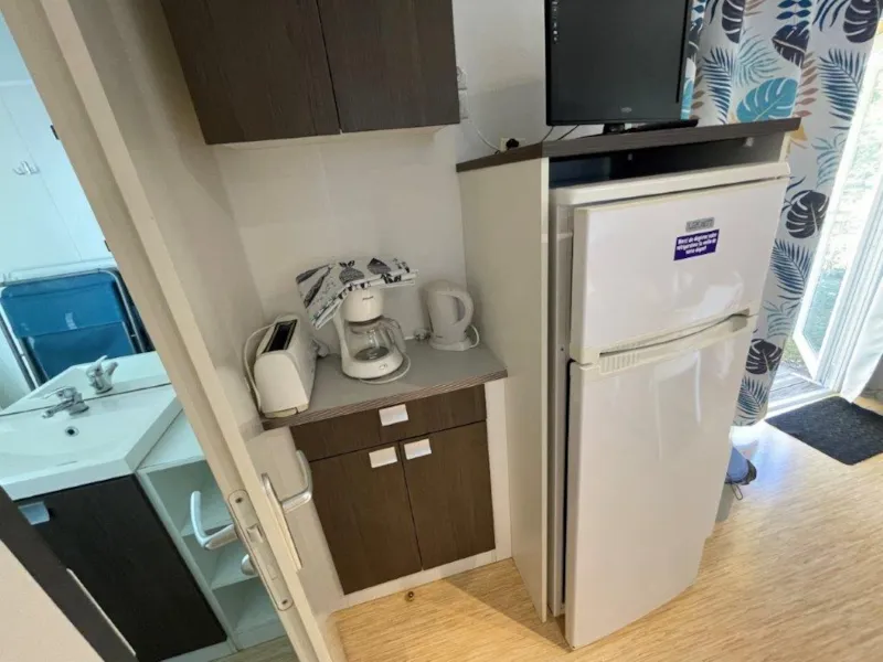 Mobil Home 26M² - 2 Chambres - Dallage + Tonnelle