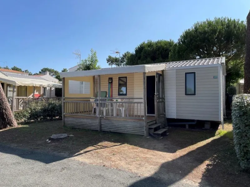Mobil Home 28-30M² - 2 Chambres - Terrasse Bois Couverte
