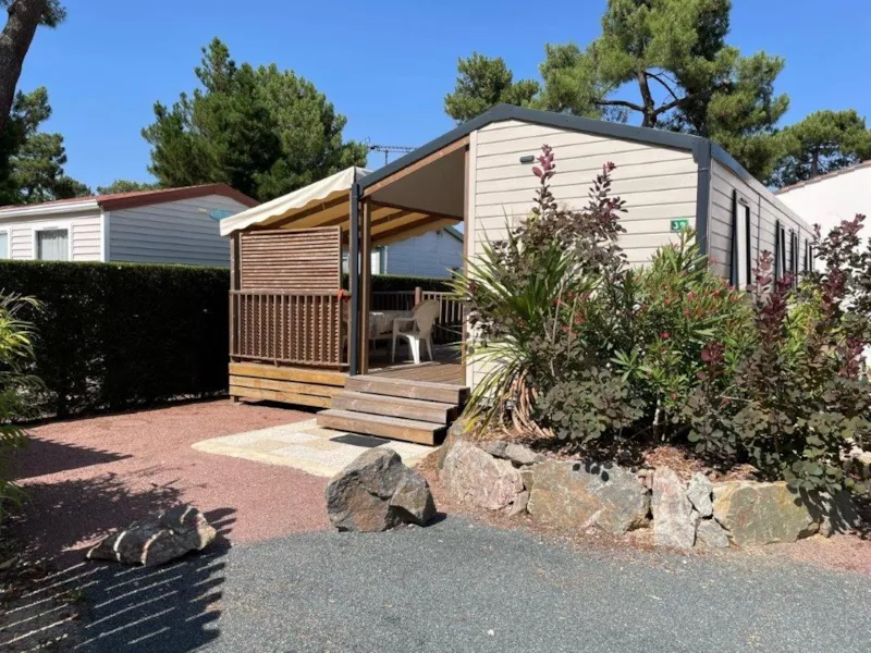 Mobil Home 32-35M² - 3 Chambres - Terrasse Bois Couverte