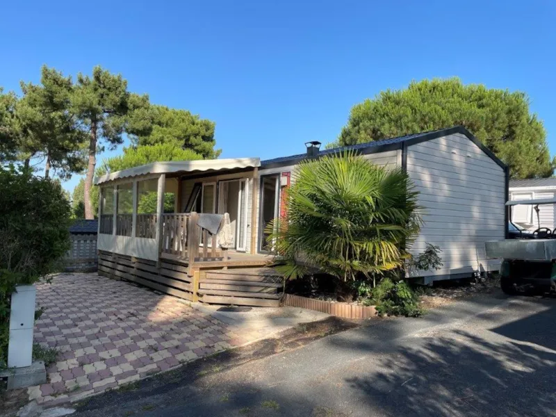 Mobil Home 32-35M² - 3 Chambres - Terrasse Bois Couverte