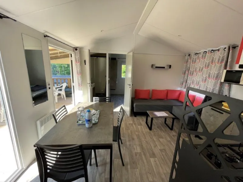 Mobil Home 32-35M² - 3 Chambres - Terrasse Bois Couverte