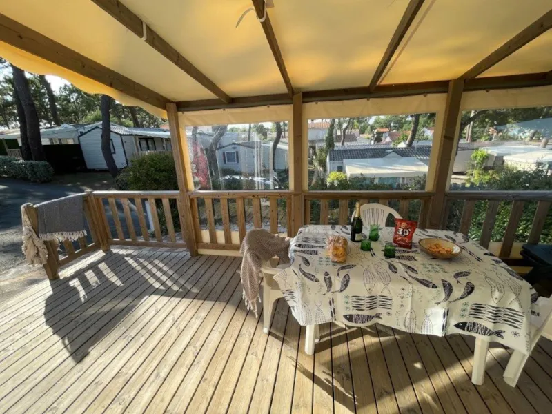 Mobil Home 32-35M² - 3 Chambres - Terrasse Bois Couverte