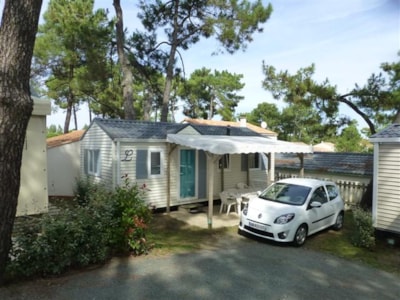 Mobile home 28-30m² - 2 bedrooms - paving + arbor — 7