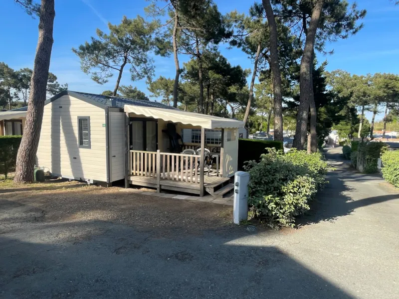 Mobil Home 21M² - 1 Chambre - Terrasse Bois Couverte