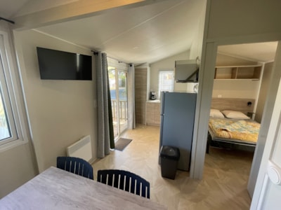 21m² mobile home - 1 bedroom - Covered wooden terrace — 2