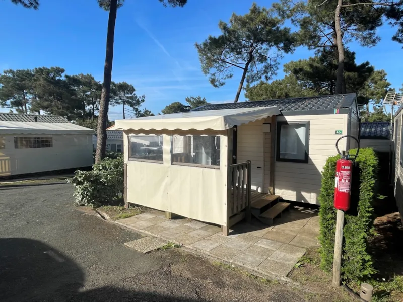 Mobil Home 21M² - 1 Chambre - Terrasse Bois Couverte
