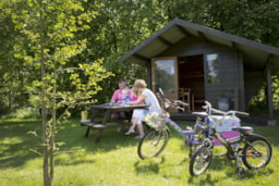 Huuraccommodatie(s) - Trekkershut (Zonder Privé Sanitair) - Camping Si-Es-An