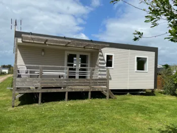 Location - Rapidhome 85Tf - E02 - Camping Cotentin Les Cottages de Collignon