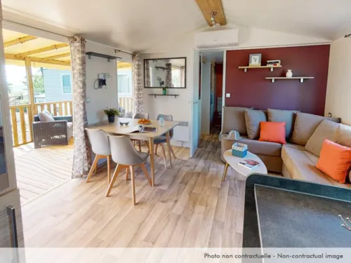 Location - Mobil Home Bien Être 3 Ch Signature Avec Clim - image n°5 - Siblu – Les Rives de Condrieu
