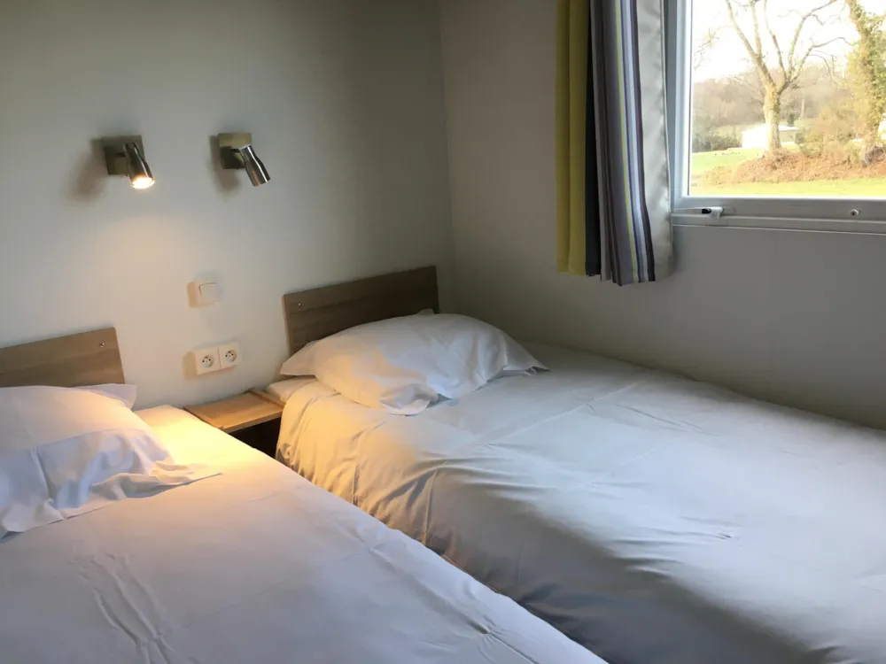 Location - Mobil Home 2 Chambres - O2 Camping