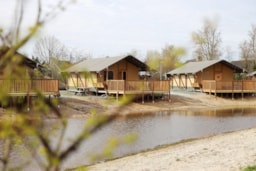 Location - Tente Safari De Luxe Pour 6 Personnes Au Bord De L'eau - Vakantiepark Sallandshoeve
