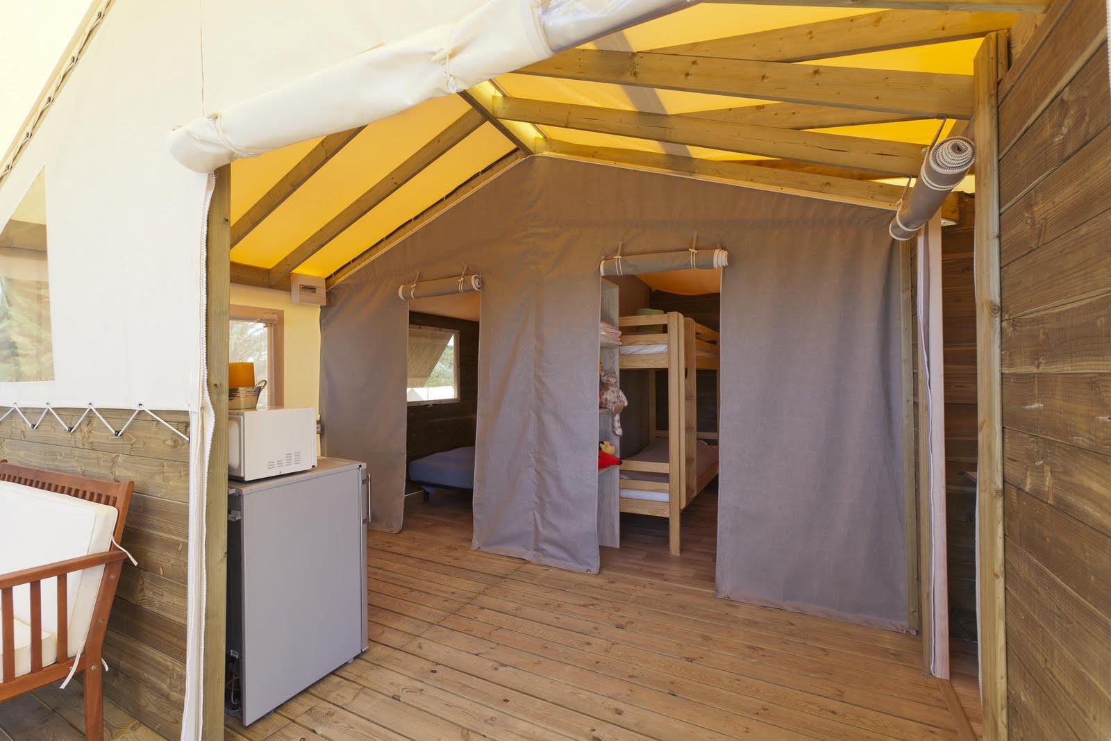 Location - Cabane Robinson (2 Chambres) - Camping Les Cent Chênes