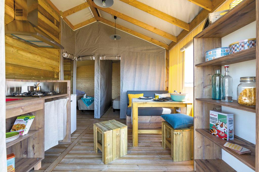 Location - Cabane Luxe (2 Chambres) - Camping Les Cent Chênes