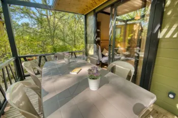 Mietunterkunft - Hütte Cosy (3 Zimmer) - Camping Les Cent Chênes
