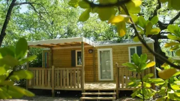 Mietunterkunft - Mobilheim Terrasse (2 Zimmer) - Camping Les Cent Chênes