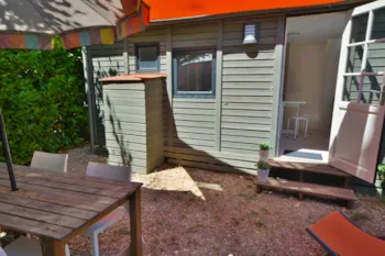 Mietunterkunft - Chalet 1St Generation (2 Bedrooms) - Camping Les Cent Chênes