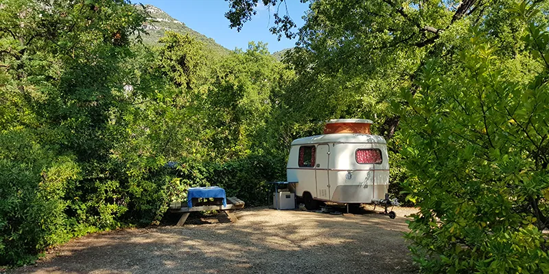 Pitch Caravan or small Van