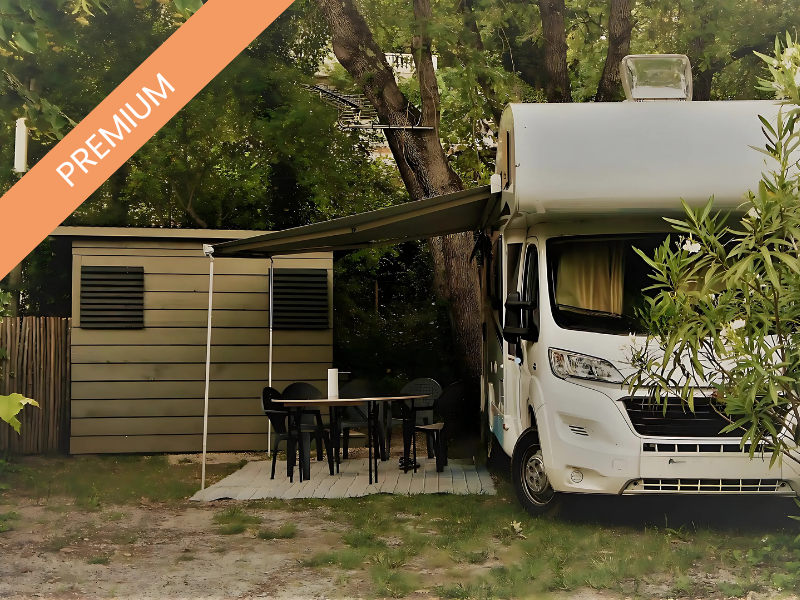 Luxe staanplaats (caravan - camper - grote tent - camper)