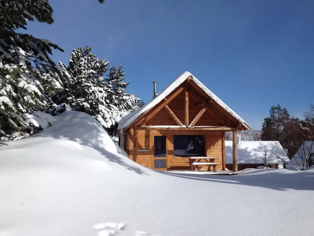 Mietunterkunft - Das Holzhaus - Les Chalets Huttopia de Font-Romeu