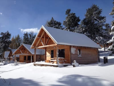 The wooden chalet