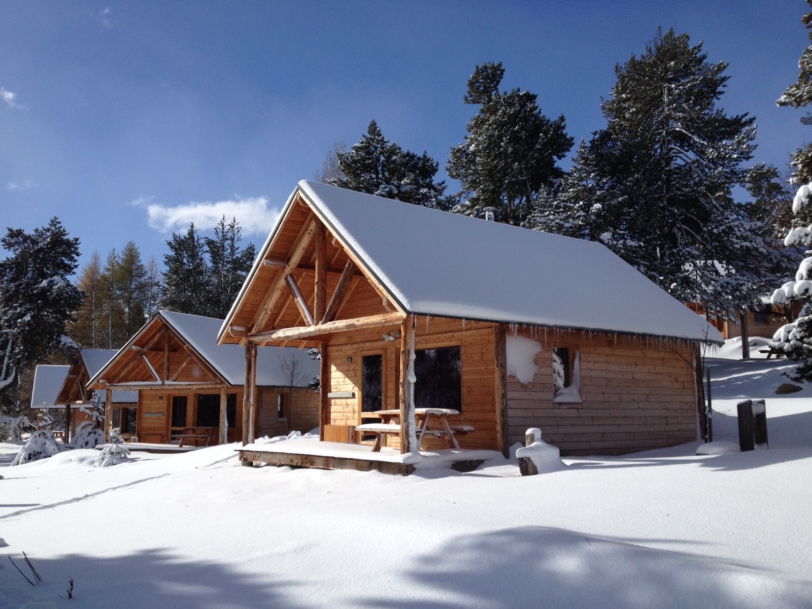 Les Chalets Huttopia de Font-Romeu — Photo 2