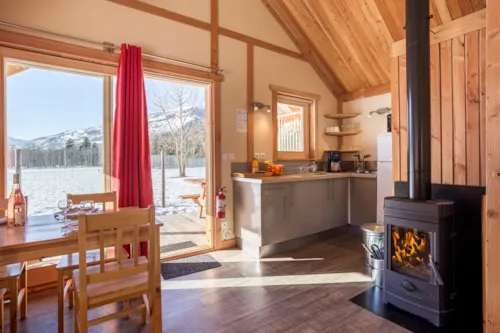 Accommodation - Wooden Chalet Montana - image n°7 - Les chalets Huttopia de Bourg-St-Maurice