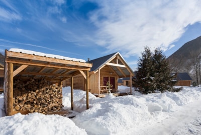Les chalets Huttopia de Bourg-St-Maurice