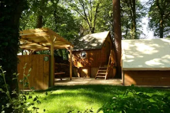 Mietunterkunft - Holzhütte - Camping Ushuaïa Villages de Pont Calleck