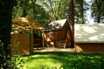 Wooden cabin