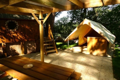 Wooden cabin