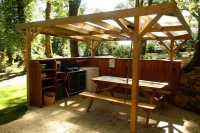 Wooden cabin