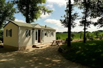 Mietunterkunft - Mobilheim Oakley - Camping Ushuaïa Villages de Pont Calleck