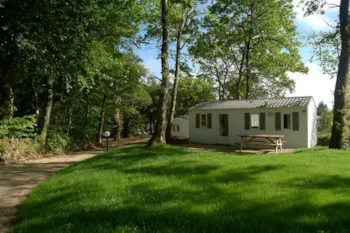 Mietunterkunft - Mobilheim Ibiza - Camping Ushuaïa Villages de Pont Calleck