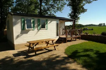 Mietunterkunft - Mobilheim O'phéa - Camping Ushuaïa Villages de Pont Calleck
