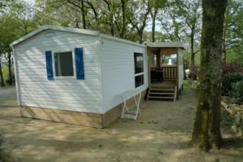 Mietunterkunft - Stacaravan Loggia - Camping Ushuaïa Villages de Pont Calleck