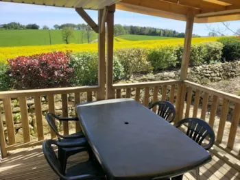 Location - Mobil-Home Loggia - Ushuaïa Villages - Camping de Pont Calleck ***