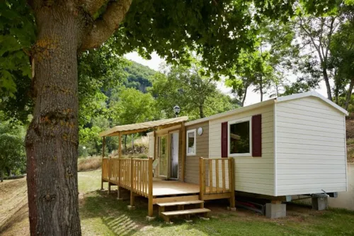 Mietunterkunft - Mobilheim 24.9M² - 2 Schlafzimmer - image n°2 - Camping L'Ardéchois