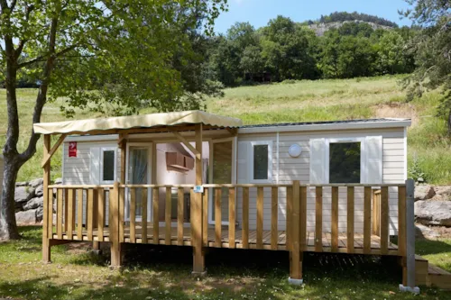 Mietunterkunft - Mobilheim 33M² - 3 Schlafzimmer - image n°1 - Camping L'Ardéchois